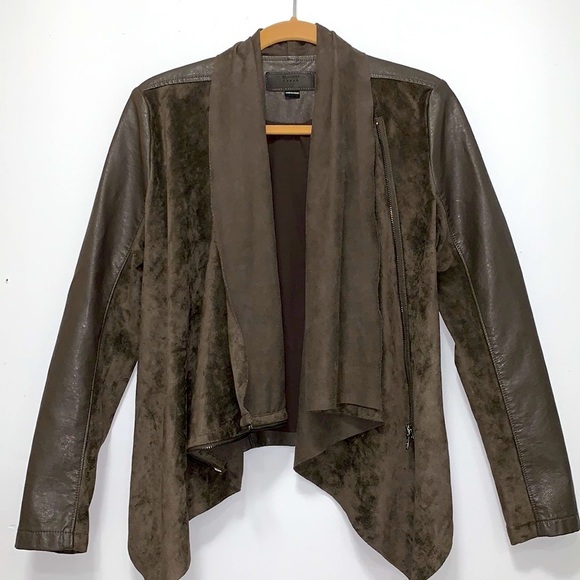BLANKNYC vegan suede/leather jacket - Picture 1 of 14